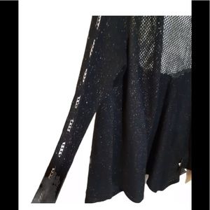 ROCK & REPUBLIC Open Knit Cardigan Sweater Chain